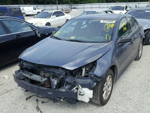 1G11A5SA2DF255605 - 2013 CHEVROLET MALIBU LS ნაცრისფერი ფოტო 2