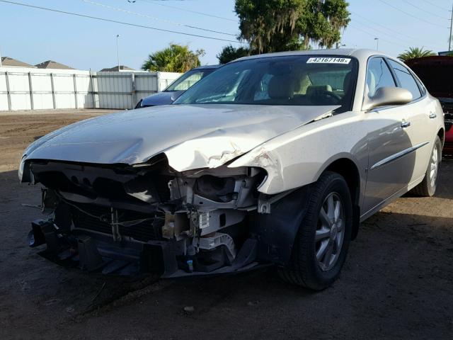 2G4WD582981227071 - 2008 BUICK LACROSSE C GOLD photo 2