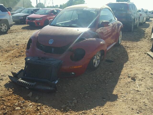 3VWSF31Y96M311927 - 2006 VOLKSWAGEN NEW BEETLE RED photo 2