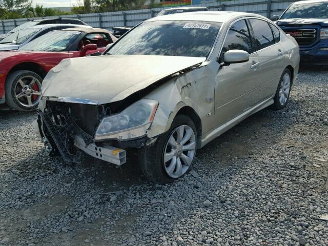 JNKAY01F07M458719 - 2007 INFINITI M35 BASE GOLD photo 2