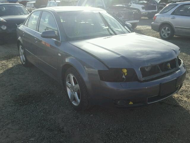 WAULT68E33A217772 - 2003 AUDI A4 GRAY photo 1