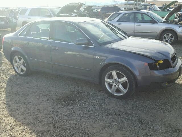 WAULT68E33A217772 - 2003 AUDI A4 GRAY photo 9