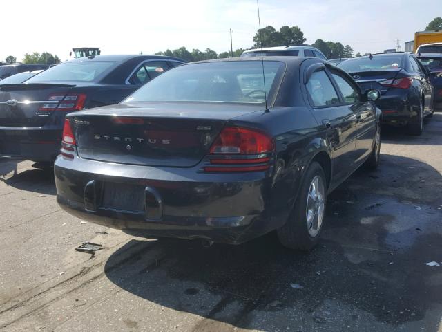 1B3EL56R74N227440 - 2004 DODGE STRATUS ES BLACK photo 4