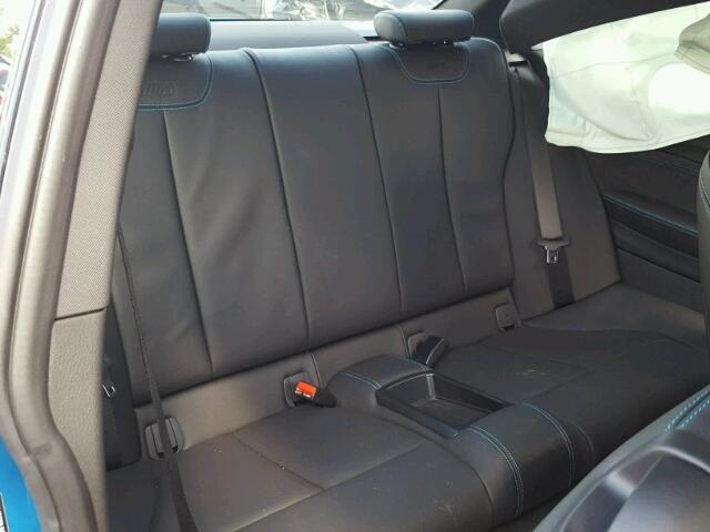 WBS1J5C59JVE51921 - 2018 BMW M2 BLUE photo 6