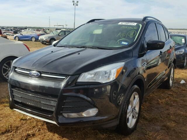 1FMCU0GX8EUA67011 - 2014 FORD ESCAPE BLACK photo 2