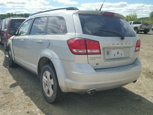 3D4PH1FG5BT523816 - 2011 DODGE JOURNEY MA SILVER photo 3