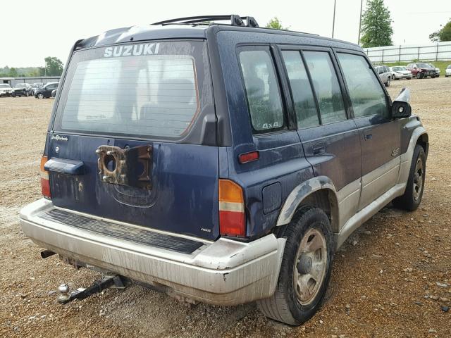 JS3TD21V1T4108200 - 1996 SUZUKI SIDEKICK S BLUE photo 4