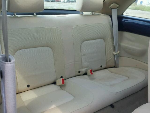 3VWCK31C34M410552 - 2004 VOLKSWAGEN NEW BEETLE BLUE photo 6