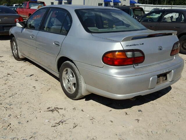 1G1NE52J32M565745 - 2002 CHEVROLET MALIBU LS ვერცხლისფერი ფოტო 3