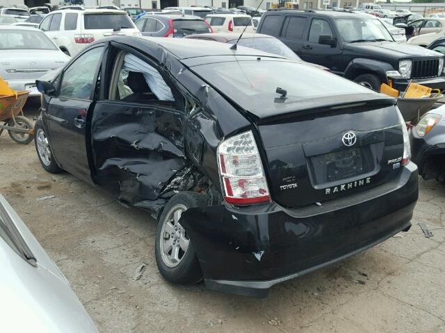 JTDKB20U077583804 - 2007 TOYOTA PRIUS Schwarz Foto 3