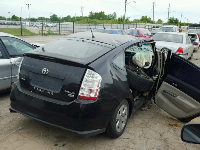 JTDKB20U077583804 - 2007 TOYOTA PRIUS Schwarz Foto 4
