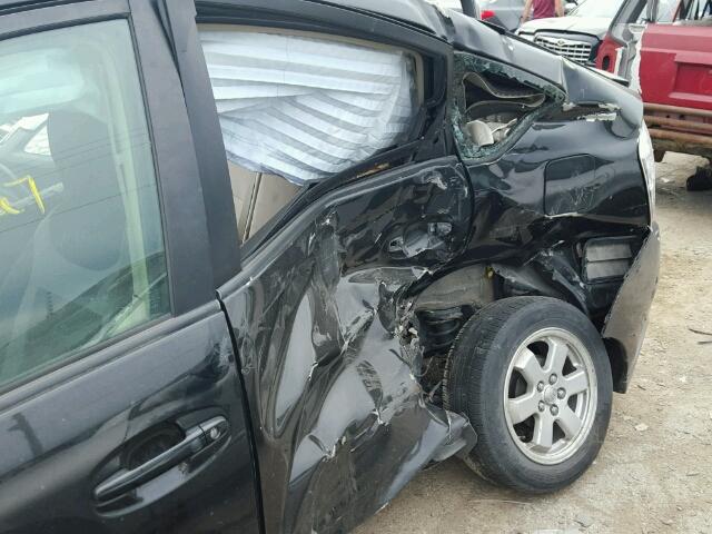 JTDKB20U077583804 - 2007 TOYOTA PRIUS Schwarz Foto 9