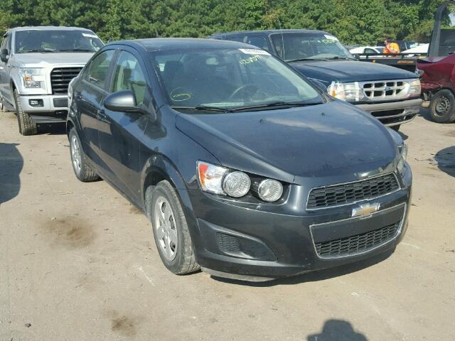 1G1JA5SHXE4142219 - 2014 CHEVROLET SONIC LS SILVER photo 1