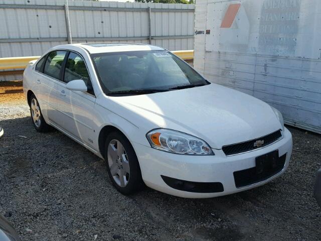 2G1WD58C289286373 - 2008 CHEVROLET IMPALA SUP 白色 照片 1