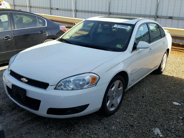 2G1WD58C289286373 - 2008 CHEVROLET IMPALA SUP 白色 照片 2