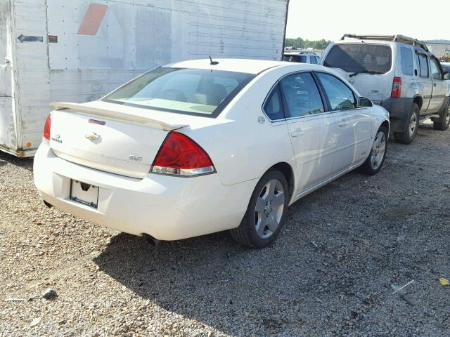 2G1WD58C289286373 - 2008 CHEVROLET IMPALA SUP 白色 照片 4