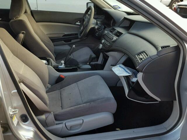 JHMCP26448C049077 - 2008 HONDA ACCORD LXP SILVER photo 5