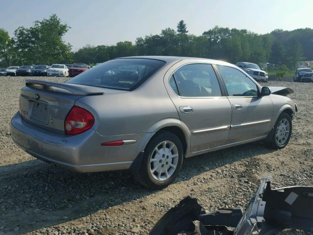 JN1CA31D51T820574 - 2001 NISSAN MAXIMA GXE TAN photo 4