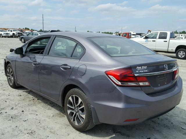 19XFB2F81FE074783 - 2015 HONDA CIVIC EX 灰色 照片 3