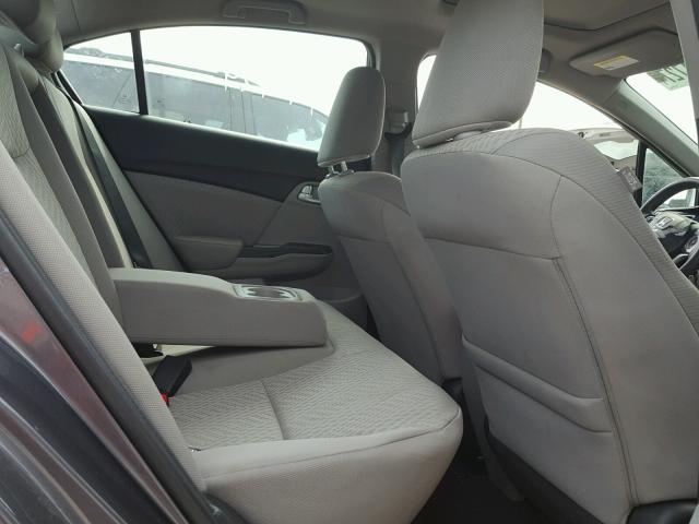 19XFB2F81FE074783 - 2015 HONDA CIVIC EX 灰色 照片 6