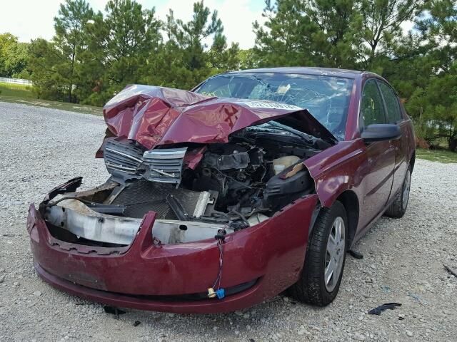 1G8AJ55F66Z166419 - 2006 SATURN ION LEVEL MAROON photo 2
