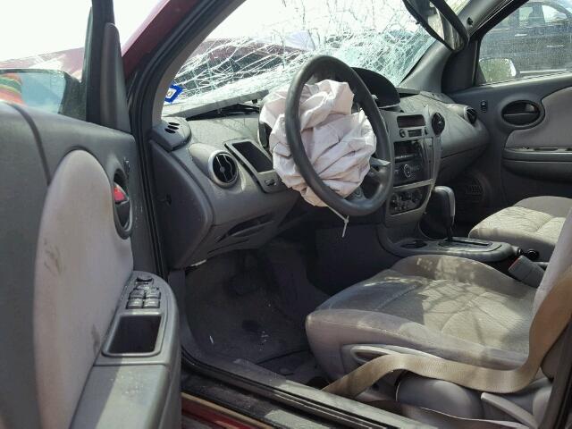 1G8AJ55F66Z166419 - 2006 SATURN ION LEVEL MAROON photo 9