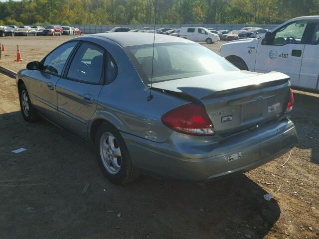 1FAFP53U25A292713 - 2005 FORD TAURUS SE BLUE photo 3