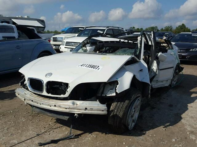 WBAET37474NJ42567 - 2004 BMW 325 I WHITE photo 2