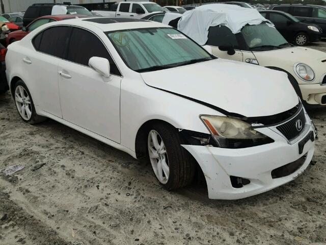 JTHBK262X92091186 - 2009 LEXUS IS 250 WHITE photo 1