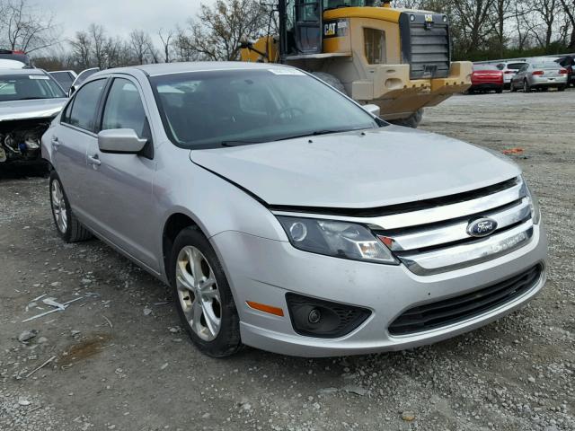 3FAHP0HA3CR353841 - 2012 FORD FUSION SE SILVER photo 1