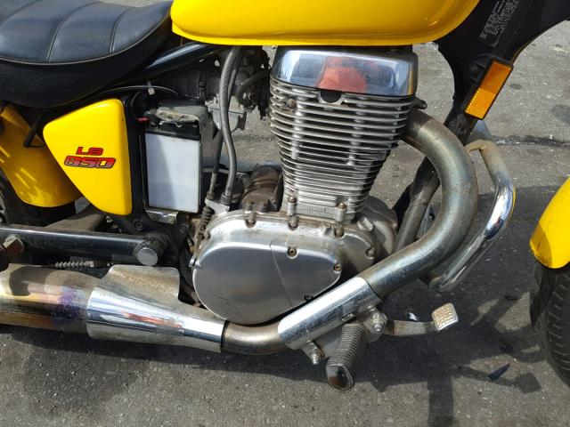 JS1NP41A0T2103695 - 1996 SUZUKI LS650 P YELLOW photo 9