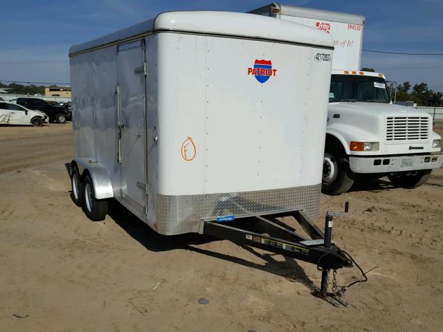 4YMCL1422EN012518 - 2014 CRON TRAILER WHITE photo 1