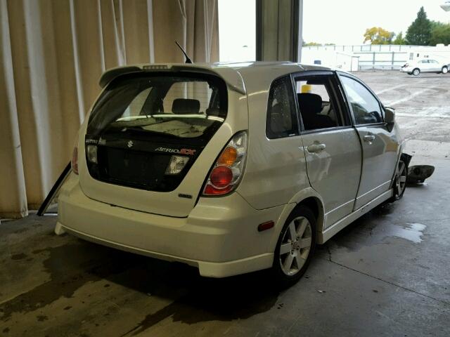 JS2RD61H565350874 - 2006 SUZUKI AERIO WHITE photo 4