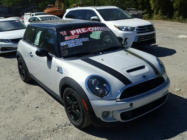 WMWSV3C50DT479489 - 2013 MINI COOPER WHITE photo 1