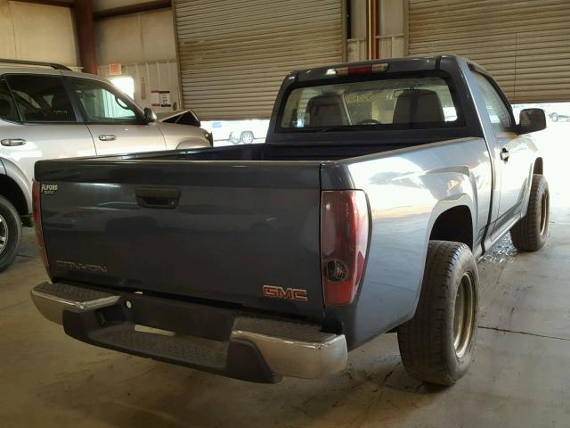 1GTCS148368273702 - 2006 GMC CANYON BLUE photo 4