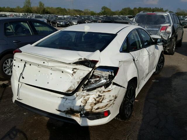 19XFC1F78GE044809 - 2016 HONDA CIVIC EXL WHITE photo 4