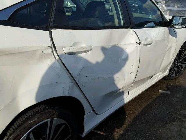 19XFC1F78GE044809 - 2016 HONDA CIVIC EXL أبيض صورة 9