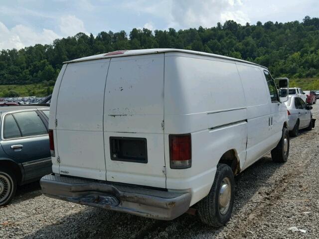 1FTFE24Y3THA33054 - 1996 FORD ECONOLINE WHITE photo 4