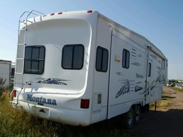 4YDF329255D515588 - 2006 KEYSTONE MONTANA WHITE photo 4