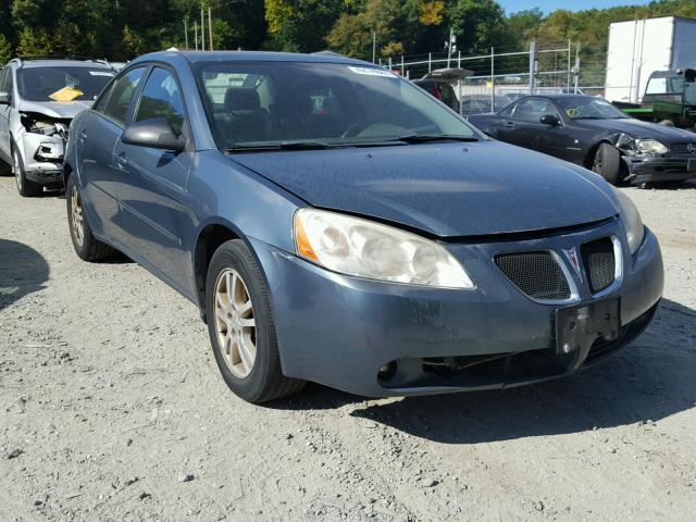 1G2ZG558964276696 - 2006 PONTIAC G6 SE1 BLUE photo 1