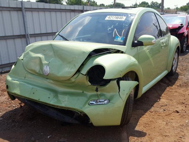 3VWCK21C23M432986 - 2003 VOLKSWAGEN NEW BEETLE 绿色 照片 2