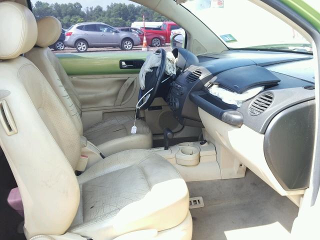 3VWCK21C23M432986 - 2003 VOLKSWAGEN NEW BEETLE 绿色 照片 5