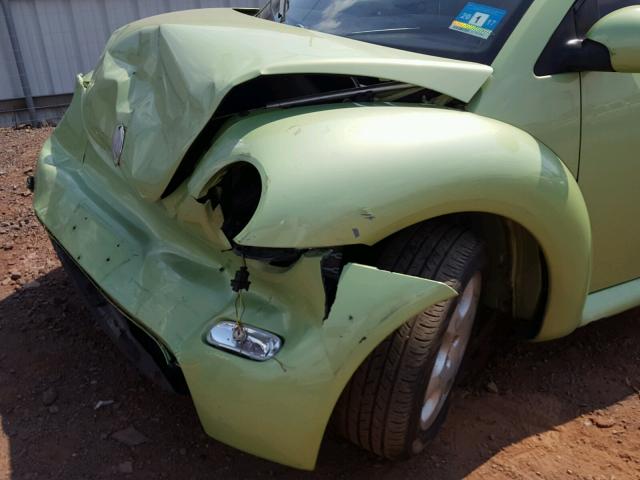3VWCK21C23M432986 - 2003 VOLKSWAGEN NEW BEETLE 绿色 照片 9