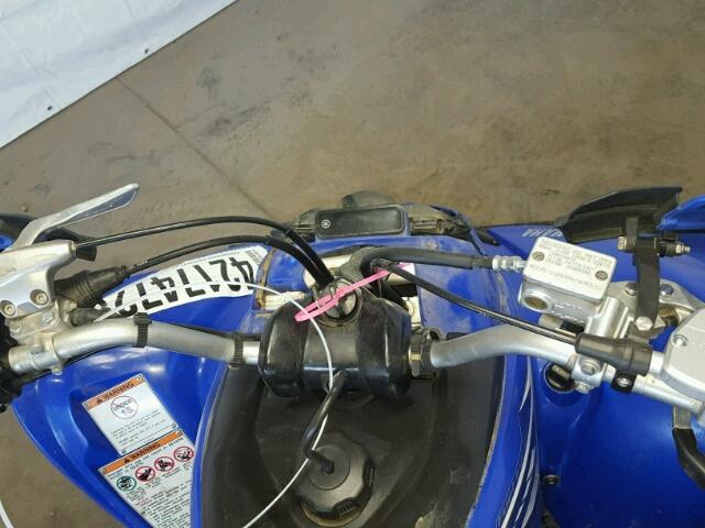 JY4AM14Y48C000655 - 2008 YAMAHA YFM700 R BLUE photo 8