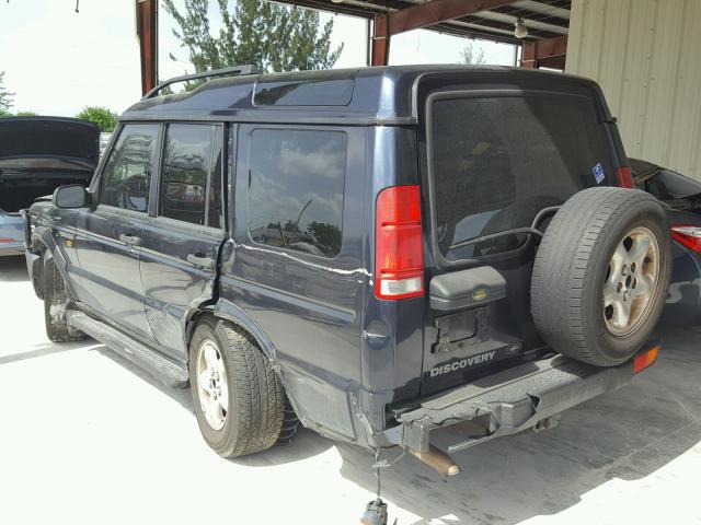 SALTY1243XA206972 - 1999 LAND ROVER DISCOVERY BLUE photo 3