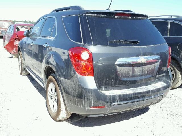 2GNALPEK3D6323218 - 2013 CHEVROLET EQUINOX LT GRAY photo 3