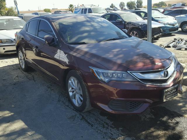 19UDE2F38GA022611 - 2016 ACURA ILX BASE RED photo 1