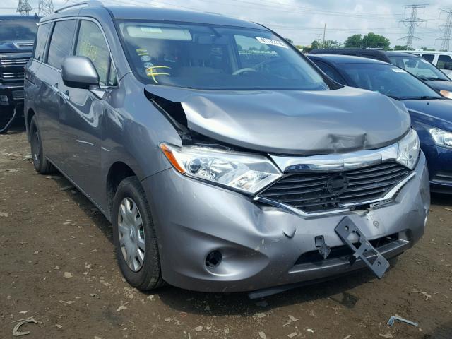 JN8AE2KP2C9048891 - 2012 NISSAN QUEST GRAY photo 1