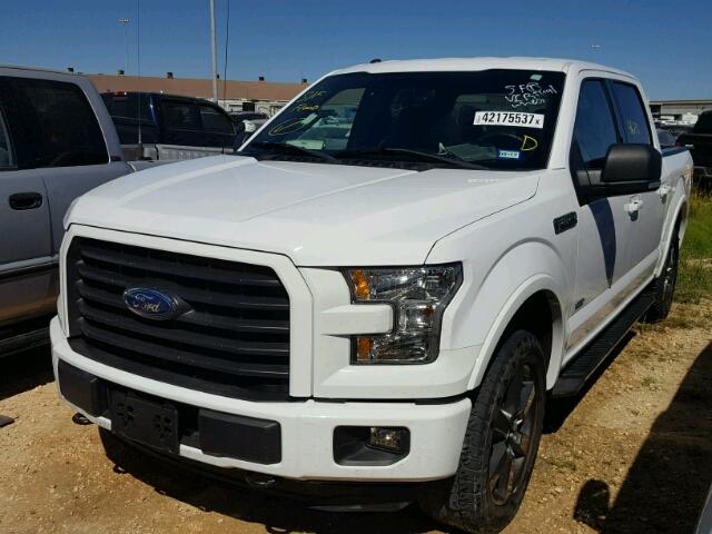 1FTEW1EP3FKD78911 - 2015 FORD F150 WHITE photo 2