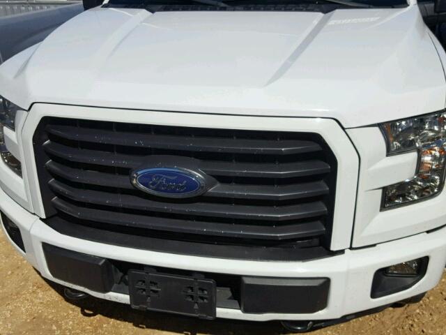 1FTEW1EP3FKD78911 - 2015 FORD F150 WHITE photo 9